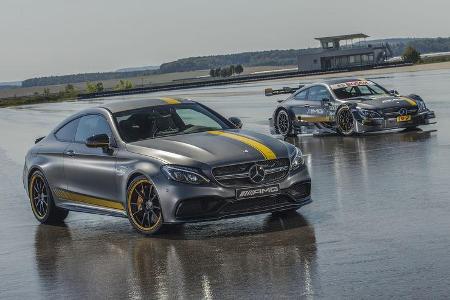 Mercedes C63 DTM Renncoupé & Mercedes C63 Coupé AMG Edition 1