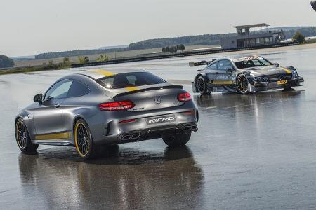 Mercedes C63 DTM Renncoupé & Mercedes C63 Coupé AMG Edition 1