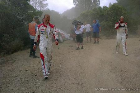 WRC Sardinien, Siegerehrung