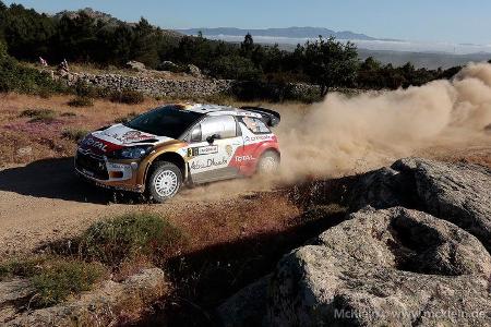 WRC Sardinien, Siegerehrung