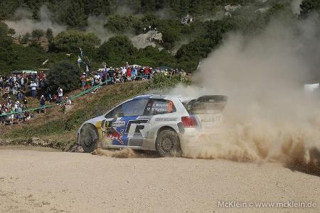 WRC Sardinien, Siegerehrung