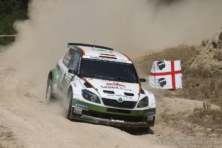 WRC Sardinien, Siegerehrung