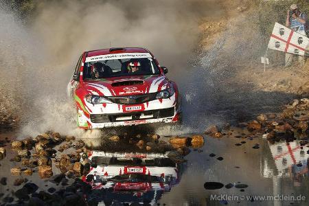 WRC Sardinien, Siegerehrung