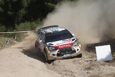 WRC Sardinien, Etappe 1