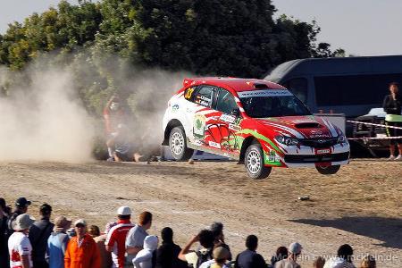 WRC Sardinien, Etappe 1