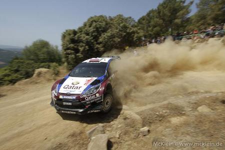 WRC Sardinien, Etappe 1