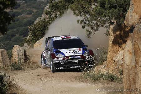 WRC Sardinien, Etappe 1