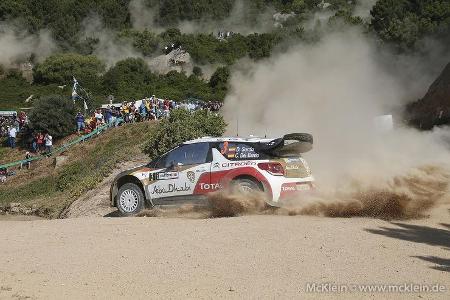 WRC Sardinien, Etappe 1