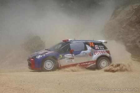 WRC Sardinien, Etappe 1