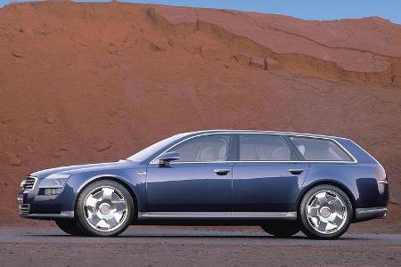 Einen Kombi für die Oberklasse hatte Audi bereits 2001 als Concept Car auf die IAA gerollt. Der Avantissimo war aber eher ei...