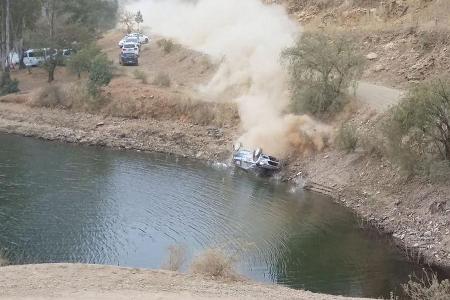 Rallye Mexiko 2015 - M-Sport World Rallye Team - Unfall - Ford Fiesta RS WRC - Ott Tänak
