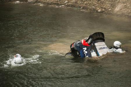Rallye Mexiko 2015 - M-Sport World Rallye Team - Unfall - Ford Fiesta RS WRC - Ott Tänak