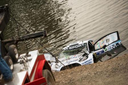 Rallye Mexiko 2015 - M-Sport World Rallye Team - Unfall - Ford Fiesta RS WRC - Ott Tänak