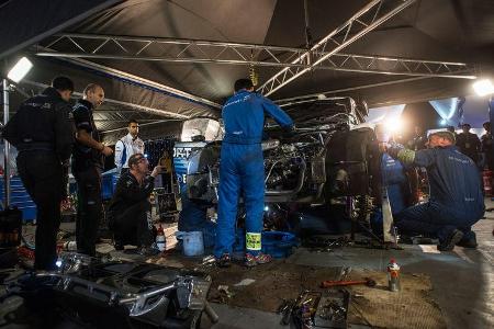 Rallye Mexiko 2015 - M-Sport World Rallye Team - Unfall - Ford Fiesta RS WRC - Ott Tänak