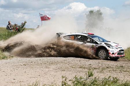 Kubica Rallye Polen 2014