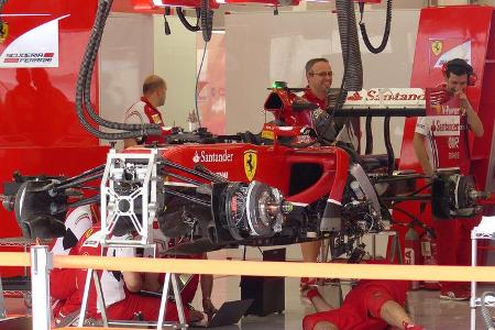 Ferrari - Formel 1 - GP Bahrain - Sakhir - 3. April 2014
