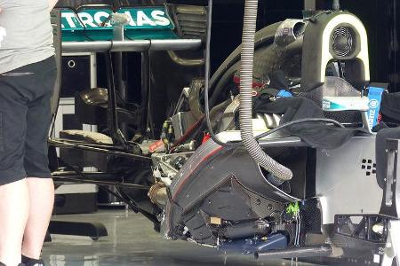 Mercedes - Formel 1 - GP Bahrain - Sakhir - 3. April 2014