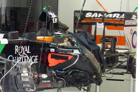 Force India - Formel 1 - GP Bahrain - Sakhir - 3. April 2014