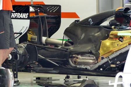 Force India - Formel 1 - GP Bahrain - Sakhir - 3. April 2014