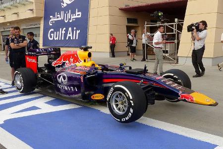 Red Bull - Formel 1 - GP Bahrain - Sakhir - 3. April 2014