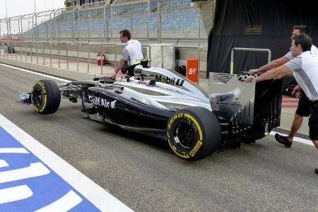 McLaren - Formel 1 - GP Bahrain - Sakhir - 3. April 2014