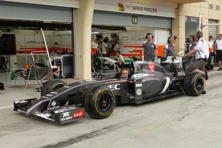 Sauber - Formel 1 - GP Bahrain - Sakhir - 3. April 2014