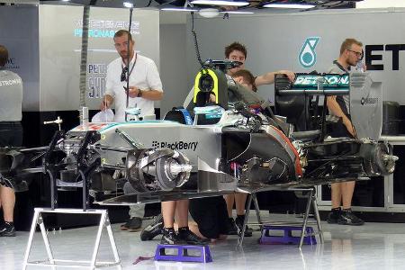 Mercedes - Formel 1 - GP Bahrain - Sakhir - 3. April 2014