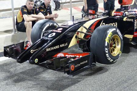 Lotus - Formel 1 - GP Bahrain - Sakhir - 3. April 2014