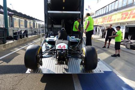 Mercedes - GP Ungarn - Budapest - Mittwoch - 22.7.2015