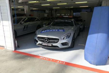 Mercedes AMG GT S - Safety Car - GP Ungarn - Budapest - Mittwoch - 22.7.2015
