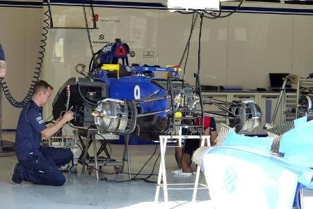 Sauber - GP Ungarn - Budapest - Mittwoch - 22.7.2015