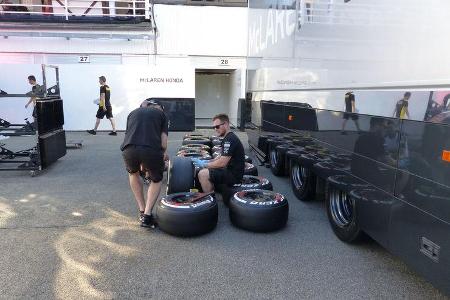 McLaren-Honda - GP Ungarn - Budapest - Mittwoch - 22.7.2015