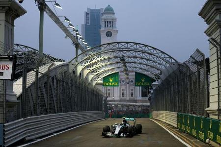 Nico Rosberg - Mercedes - Formel 1 - GP Singapur - 18. September 2015