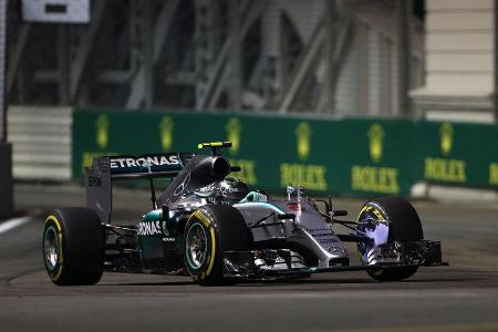 Nico Rosberg - Mercedes - Formel 1 - GP Singapur - 18. September 2015