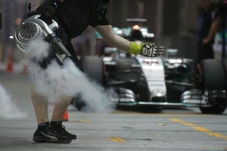 Lewis Hamilton - Mercedes - Formel 1 - GP Singapur - 18. September 2015