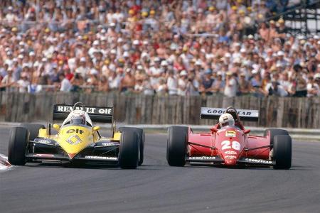 Formel 1 - Ferrari 126 C3 - V6-Turbo - Renault-Turbo, Silverstone 1983