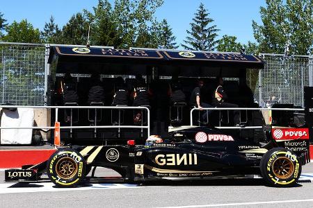 Romain Grosjean - Lotus - Formel 1 - GP Kanada - Montreal - 6. Juni 2015