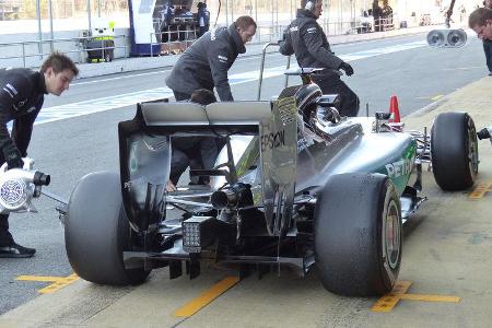 Nico Rosberg - Mercedes - Formel 1-Test - Barcelona - 22. Februar 2015