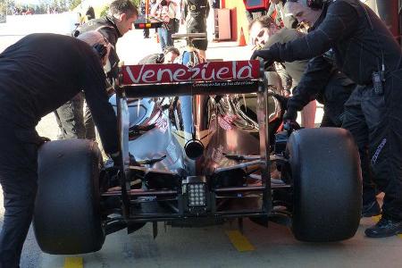 Romain Grosjean - Lotus - Formel 1-Test - Barcelona - 22. Februar 2015