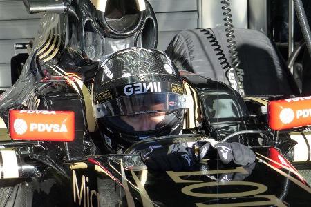 Romain Grosjean - Lotus - Formel 1-Test - Barcelona - 22. Februar 2015