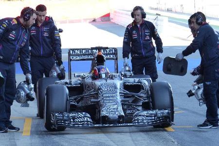 Daniil Kvyat - Red Bull - Formel 1-Test - Barcelona - 22. Februar 2015