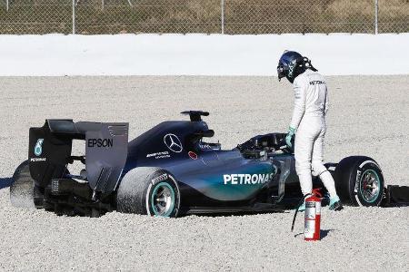 Nico Rosberg - F1-Test Barcelona - 2015