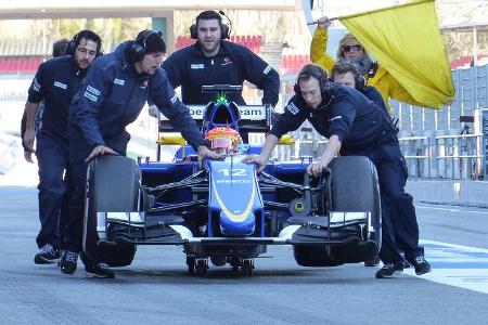 Felipe Nasr - F1-Test Barcelona - 2015