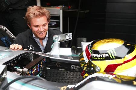 Rosberg & Wehrlein - F1-Test Barcelona - 2015