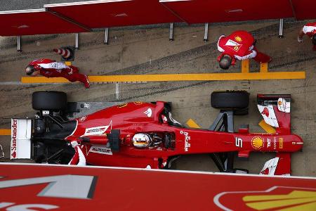 Sebastian Vettel - F1-Test Barcelona - 2015