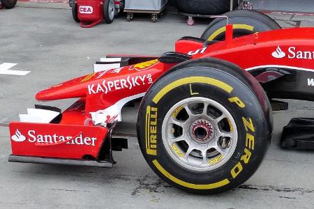 Formel 1 Technik-Vergleich - Mercedes vs. Ferrari - F1 2015