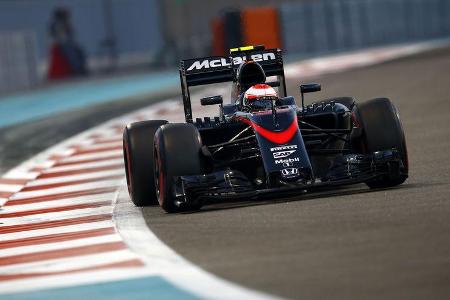 Jenson Button - McLaren - GP Abu Dhabi - 28. November 2015
