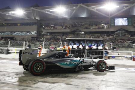 Nico Rosberg - Mercedes - GP Abu Dhabi - 28. November 2015