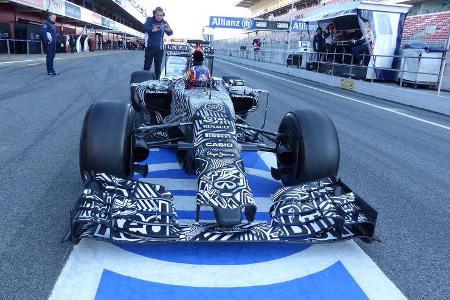 Daniil Kvyat - Red Bull - Formel 1-Test - Barcelona - 22. Februar 2015