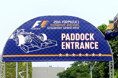 Impressionen - Formel 1 - GP Singapur - 18. September 2014